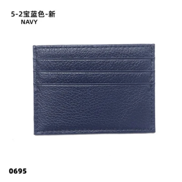 Kreditkortshållare i läder Custom Initial Holder Personlig Initial Slim Wallet Monogram Namn Plånbok Korthållare DIY Christmas navy