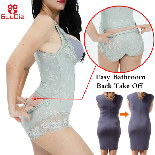 GUUDIA Body Shapewear Öppen byst Body Mage Control Shapewear Seamless Shapers Kvinnor Body Shaper Slimming Shapers two BG S