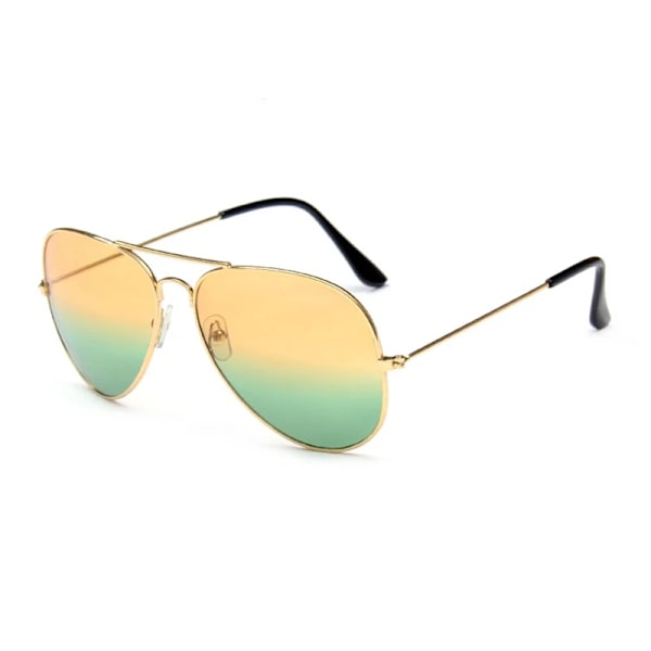 Klassiska Retro Pilot Ocean Goggles Solglasögon För Kvinnor Män Unisex Metall Röda Solglasögon Sommarkörning 3025 Glasögonskydd C7 As Show
