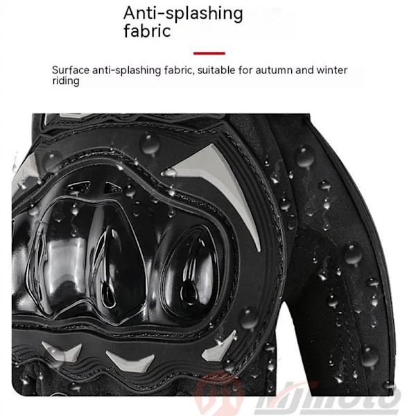 Suomy Vattentäta Vinter Motorcykelhandskar Herr Dam Höst Vindtäta Motocross Bikerhandskar Pekskärm Moto Cykelhandskar Guantes Black M