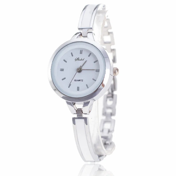Ny watch Mode dam stålkedja noble quartz watch födelsedagspresent women watch(.570)