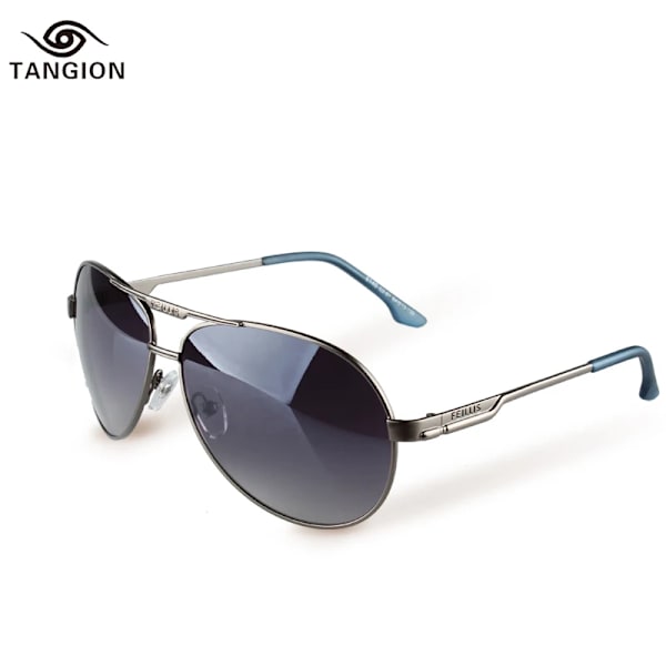 2023 New Fashion Style Solglasögon Herr Märke Designer Oculos Gafas Mujer Legering Solglasögon Gentleman Herr Glasögon 6145A 6140 2-01 Black