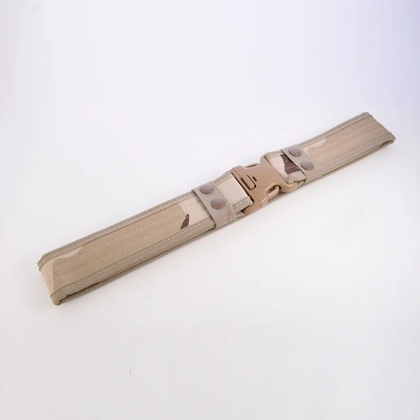 Nytt taktiskt bälte snabblåsande legeringsspänne Mjukt nylon Jakt Fotvandring Sporttillbehör Herr Utomhus midjeband Militärbälten B03 plastic buckle 1 pcs