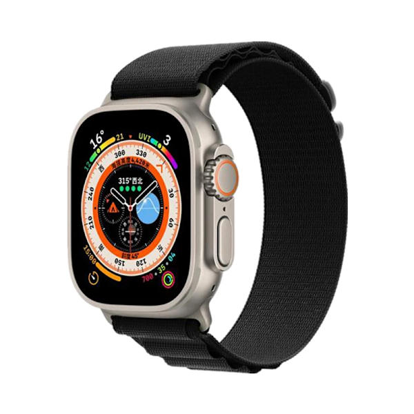 Smart Watch Ultra Series 8 NFC 49mm Smartwatch Herr Dam Bluetooth Call Vattentät Trådlös laddning HD-skärm för Apple BlackGS
