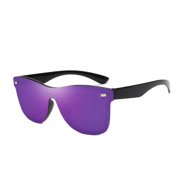 RBRARE 2023 Siamesiska solglasögon Män Rice Nails Dam Solglasögon Lyxiga Färgglada Retro Solglasögon Rosa Spegelskärmar För Kvinnor Purple As picture