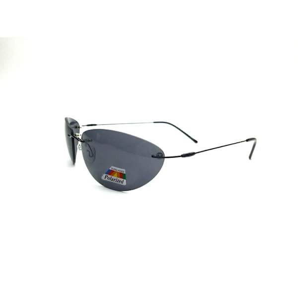 2021 100 % Titanium Matrix Neo Style Polarized Solglasögon Ultralätta Båglösa Män Körning Brand Design Solglasögon Oculos De Sol A5 Polarized