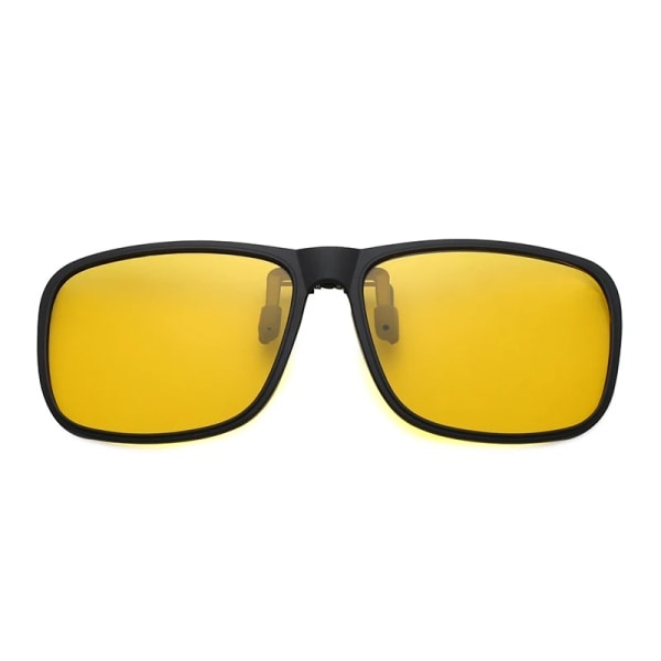 DOHOHDO New Square Polarized Solglasögon För Män Kvinnor Flip Up Clip On Solglasögon Utomhus Förarglasögon Körglasögon Oculos Night Vision as show