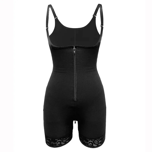 Platt mageformande trosor Body Shaper colombianska gördkorsett Waist trainer Butt Lifter Shapewear Bantning underkläder Black T134 5XL