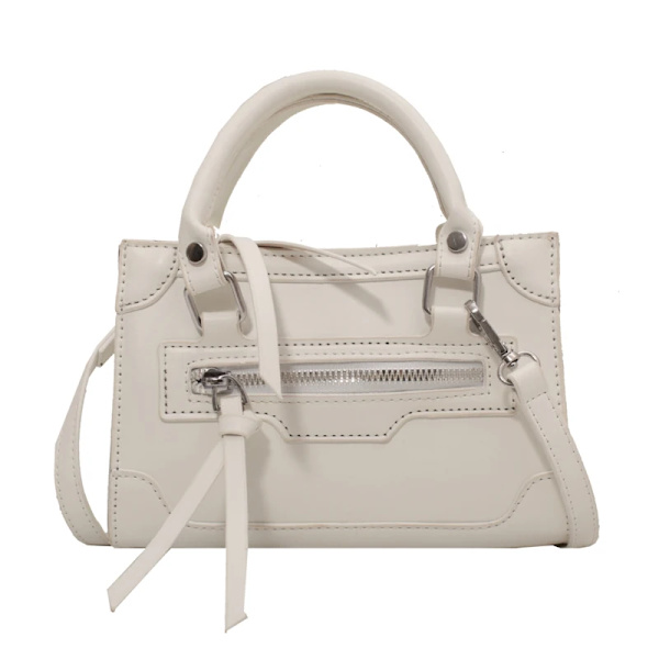 Designerväska Lyx Ny stil Handväska För Kvinna Läder Damväska Trendig Enfärgad Crossbody axelväskor Hög kvalitet Beige shoulder bag (20cmMax Length30cm)