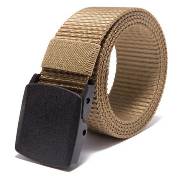 FRALU bälte män utomhusjakt metall taktiskt bälte multifunktionslegering spänne hög kvalitet Marine Corps canvas bälte för män Khaki 13 45to47inch