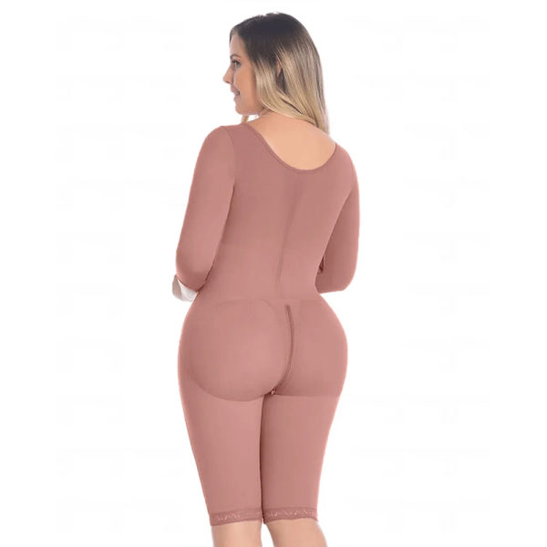 Fajas colombiansk gördel waist trainer dubbelkompression BBL-shorts Magkontrollslida Bantning Platt mage Modelleringsbälte Black M