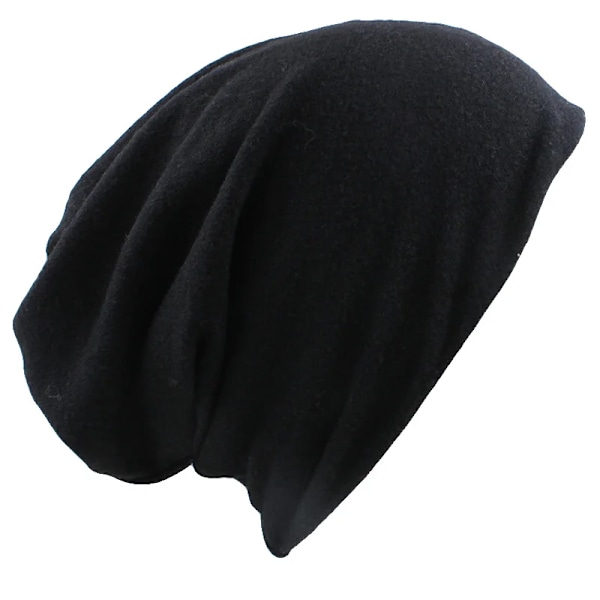 LOVINGSHA Höst Vinter Randig Design Tunna Skullies Beanies Dam Mössor För män Mode Feminino Multifunktionsscarf BHT109 BHT078BLK One Size