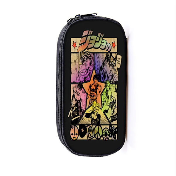 Anime Jojo Bizarre Adventure / Killer Queen Kosmetikfodral Pennhållare Pojkar Flickor Stationär väska Skolmaterial Case dqbbjojo08