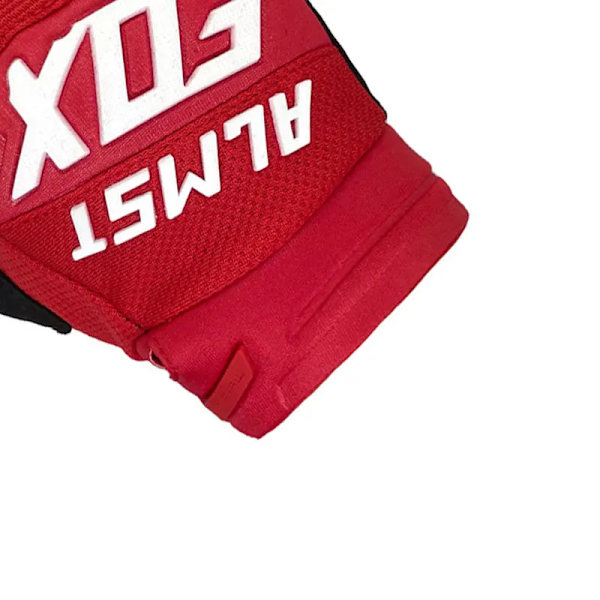 Almst Fox MX Defend Full Finger Ridning Cykelhandskar Cykling Motocross Guantes för barn BMX MTB Mountain Bike Barnhandskar Red XS