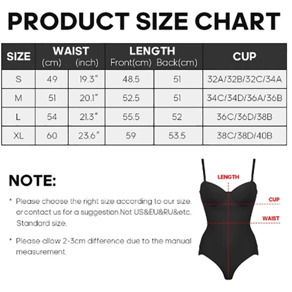 Dam Sexiga Shapewear Body Sömlös Body Shaper för kvinnor Butt Lifter Magkontroll Bodysuits Push Up Slimming Underkläder Black(lace) M(50-62.5KG)