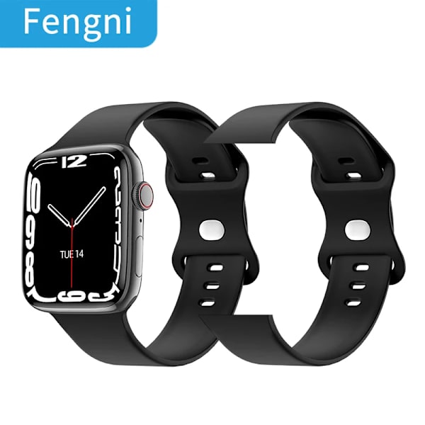 NFC Smart Watch Dörr åtkomstkontroll Låsa upp Smartwatch Herr Dam Fitness Armband Bluetooth Samtal Hjärtfrekvensdetektering With Silicone Strap(.282)