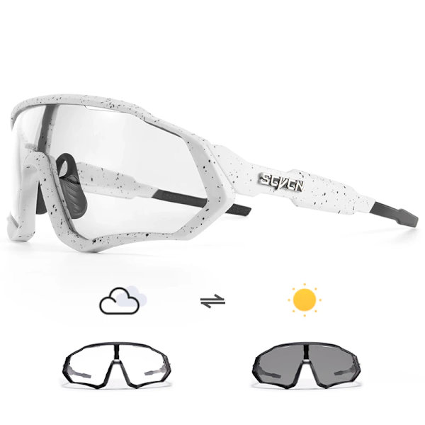 SCVCN Trend färg lins solglasögon herr kör cykel glasögon dam fritid sport vandring glasögon UV400 skyddsglasögon DZ-PC-SC1007-07 1lens-no-box