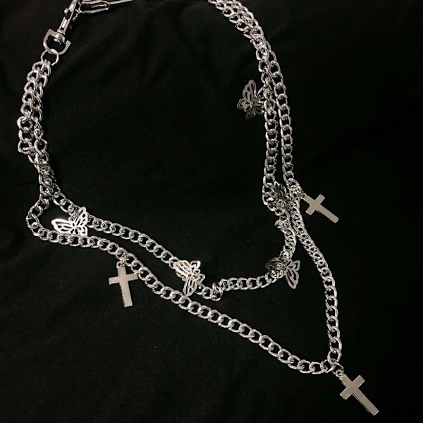 Kvinnor Sexig sele Midjebälte Harajuku O-ring Strumpeband Imiterat läder Kvinnor Kropp Justerbar Smal rem Klädtillbehör Black 1pc