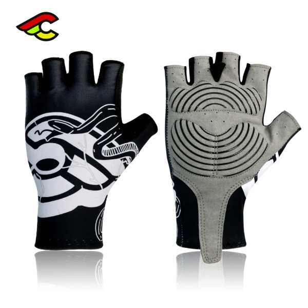 Multi Style Cycle Halvfingerhandskar cykling sommar MTB landsvägscykelhandskar Cykel Gym Fitness Halkfritt Sport guantes ciclismo Style-M XL