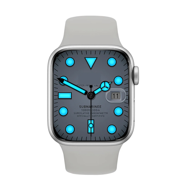 Nytt i Watch 8 Pro Smartwatch Ultra Series 8 Herr Kvinna Bluetooth Call Music Trådlös laddning för Apple Series 8 Armbandsur White Watch 8 Pro
