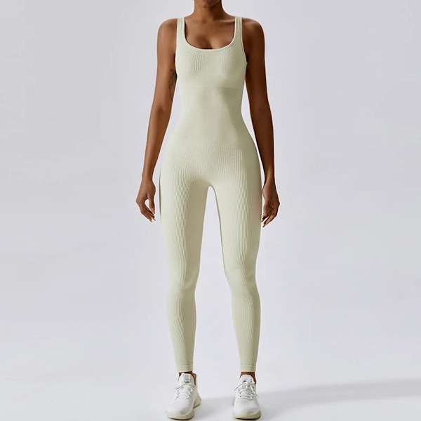 Woo Store Every Day Kvinnor Bodysuits Seamless Body Shapers Jumpsuits Shapewear Tummy Control Butt Lifter WSSS-30 Beige M