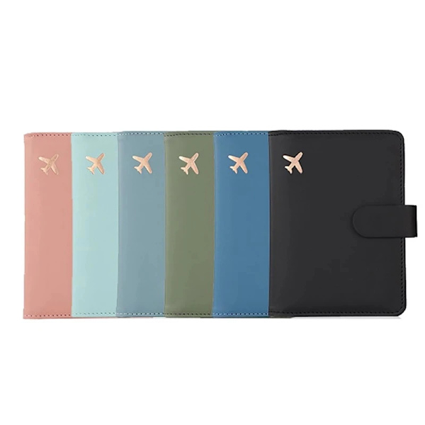 Cover CASE - läder Man Kvinnor Resepasshållare med kreditkortshållarfodral Case style2(.1799)