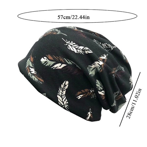 51 Stilar Dammössa Baggy Slouchy Beanie Hatt Vår Sommar Pile Pile Mössa Håravfall Huvudduk Tunn Andningsbar Pullover Mössa Type 7(.101)
