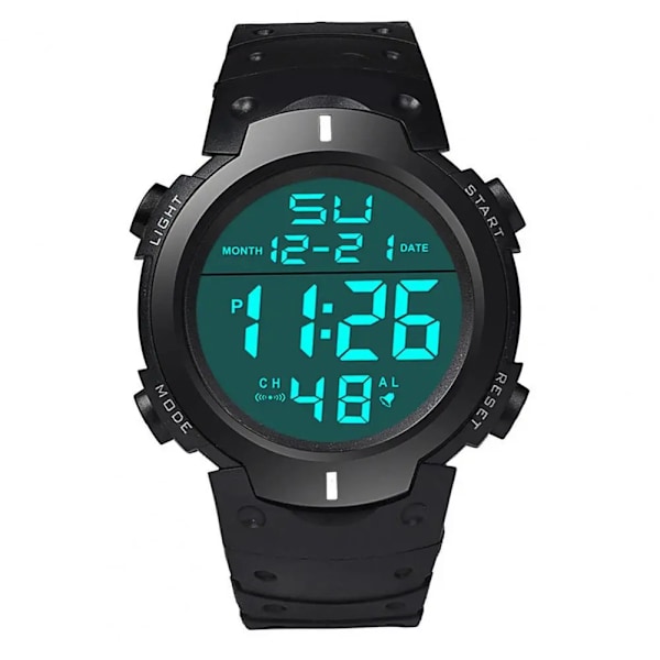 HONHX Digital armbandsur för män LED Elektroniska klockor Smart Armband Mode Sport Watch Smarta klockor för män White