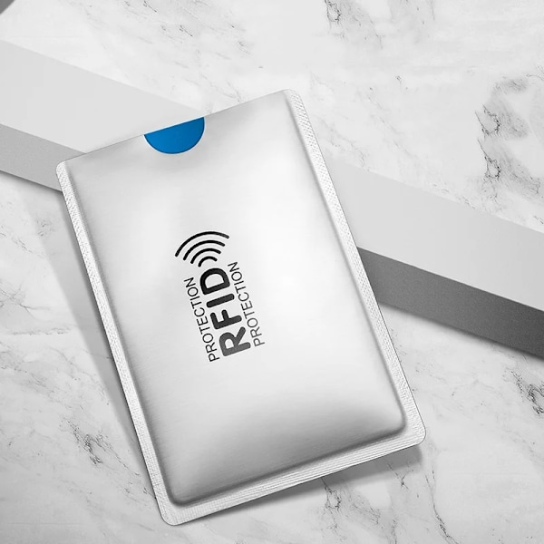 2022 Ny Anti Rfid-korthållare NFC-blockerande läsarelås Id Bankkortshållare Case Metall Case Aluminium 1pcs(.751)