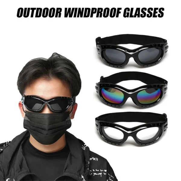 Nya cykelglasögon Vindtäta utomhussportglasögon Motocrosssolglasögon Snowboardglasögon Ski Googles UV400 för män kvinnor Style3-8