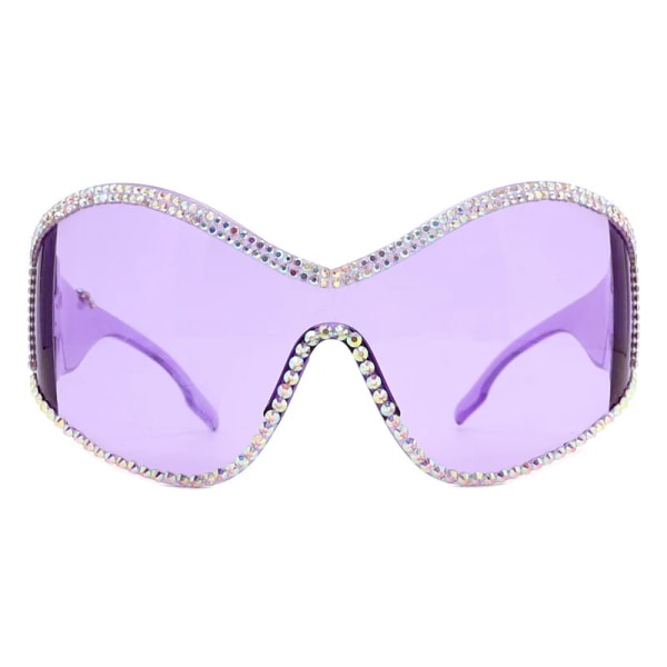 Nya Steampunk överdimensionerade solglasögon för kvinnor Trender Punk Y2k solglasögon Goggle Herr 2000-talets märkesdesigner Eyewear De Sol Oculos Style B3 As Shown