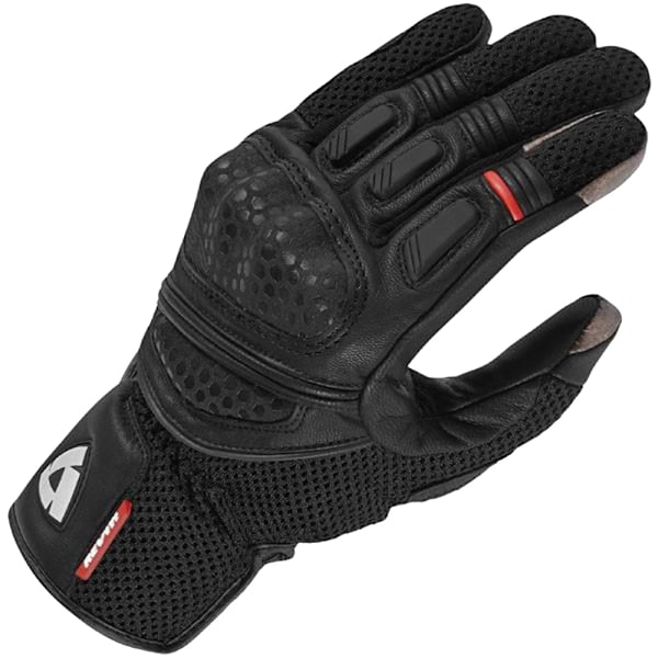 Revit Dirt2 Mesh Läder Motorcykelhandskar Lätta Touch Screen Moto Bike Off Road Race M
