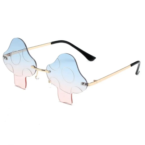 Nya Butterfly Solglasögon Dam Trendiga Ramlösa Glasögon Utomhusglasögon Camping Fiske Solglasögon UV400 Lentes De Sol B9