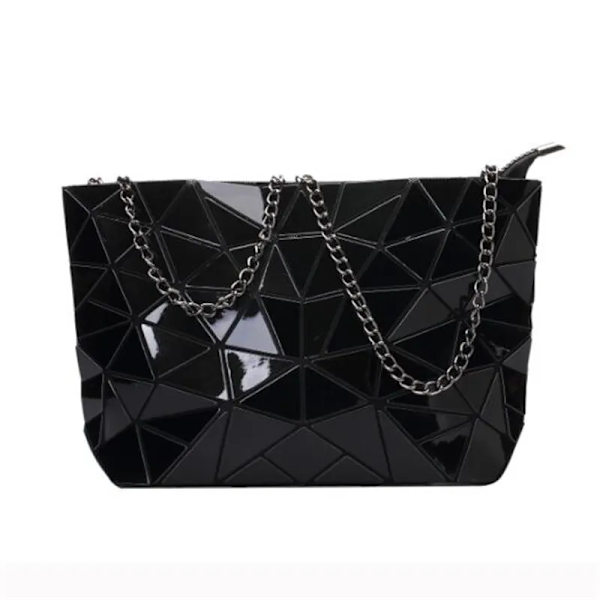 Bao-väskor för kvinnor Lyxiga hink Designer Mode Messenger Crossbody-väska Dam Geometriska axelhandväskor Tygväska Handväska black small