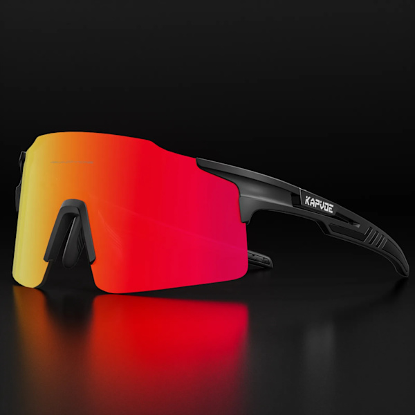 Kapvoe Polarized Cykel Cykelglasögon Utomhussport Solglasögon Fiskeglasögon Nya Män Kvinnor MTB Cykelridning Vandring Glasögon PGXC-KE-X27-2LENS-04 2 lens