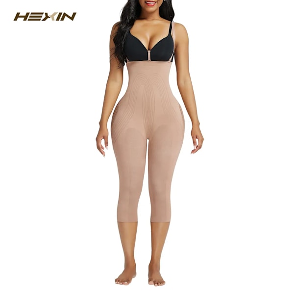 Fajas Colombianas Sculpting Body Shapewear Seamless High Waist Body Shaper Dam Magkontroll Butt Lifter Corset Nude M L