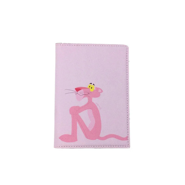 PINK-PANTHER Case ID- cover Passhållare Skydd Organizer Resor Superkvalitetskorthållare PASSPOR Yellow