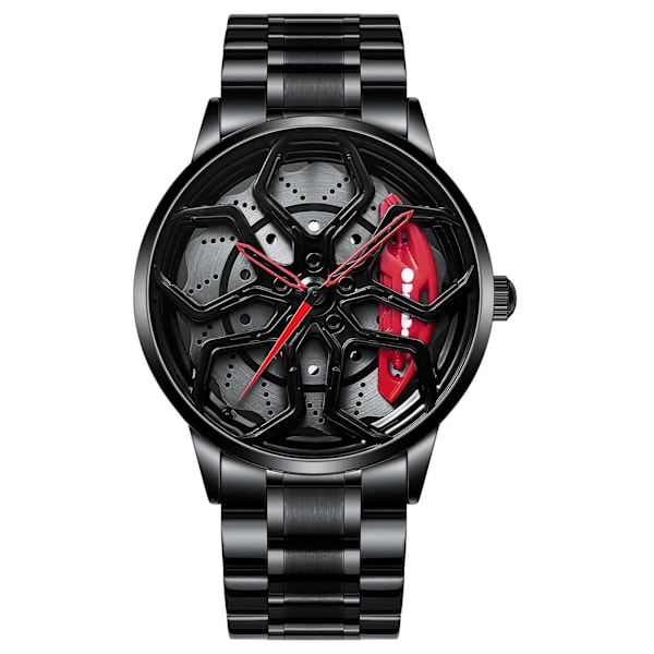 För NEKTOM VIP Client Steel Strap BBA varumärke Lambo-Red