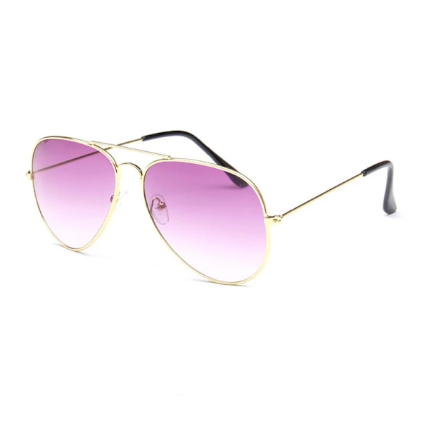 Klassiska Retro Pilot Ocean Goggles Solglasögon För Kvinnor Män Unisex Metall Röda Solglasögon Sommarkörning 3025 Glasögonskydd C15 As Show