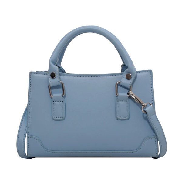 Designerväska Lyx Ny stil Handväska För Kvinna Läder Damväska Trendig Enfärgad Crossbody axelväskor Hög kvalitet Blue shoulder bag (20cmMax Length30cm)