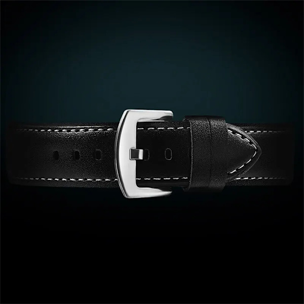 Guldblå ​​Herrklockor Toppmärke Lyx Mode Casual Business Quartz Watch Date Vattentät armbandsur Relogio Masculino Silver