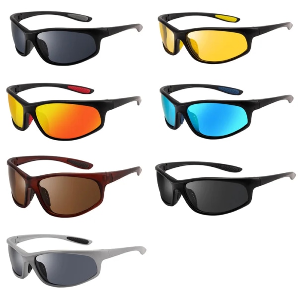 2022 polariserade solglasögon män Märke Designer sportsolglasögon för män Körglasögon UV400 Gafas de sol hombre D6 Polarized