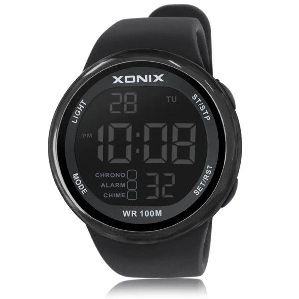 XONIX 2016 Klockor Lyx Herr 100M Relogio Masculino LED Digital Dykning Simning Reloj Hombre Watch Sumergible Armbandsur IS 002 Women