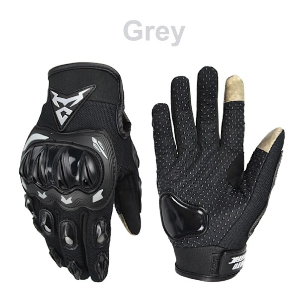 Motocentric Sommar Motorcykelhandskar Herr Helskärm Touchscreen Off Road Motocross Racing Guantes Moto Mountain Cykelhandskar Red M