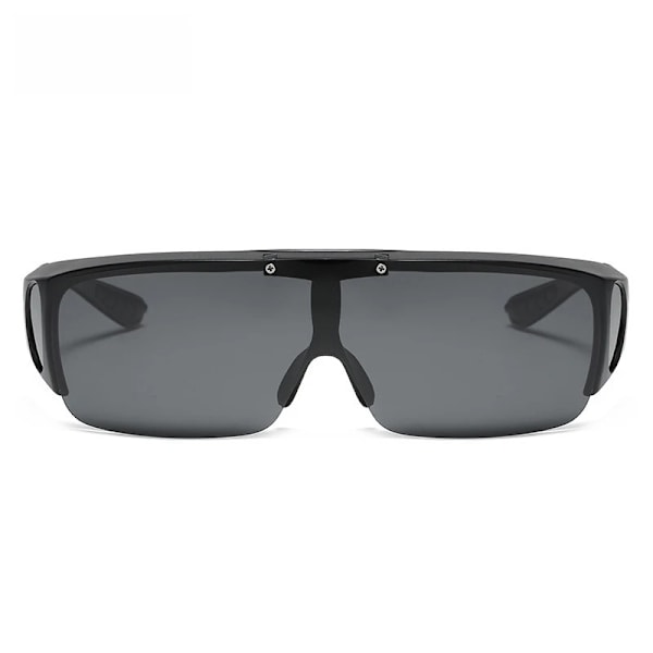 UVLAIK 2021 Flip Up Polarized Solglasögon Kvinnor Män Night Vision Glasögon Glasögon Utomhuskörning Fotokromisk passform över solglasögon Chameleon Polarized