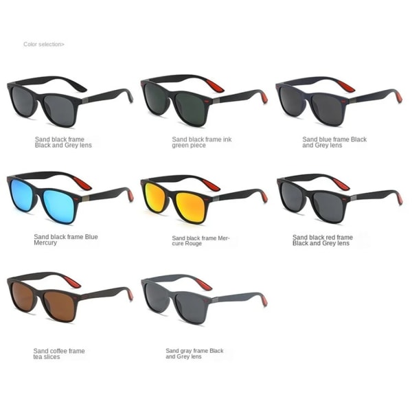 Nya Unisex rektangel vintage solglasögon Modedesign Retro solglasögon Man Glasögon Casual Goggles UV400 Glasögon D As shown in the figu