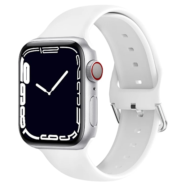 Original IWO 14 T900 Pro Max Smart Watch Series 7 Bluetooth Call 44mm blodtrycksmätare Smartwatch Klockor för Apple Android T900 Pro Max White