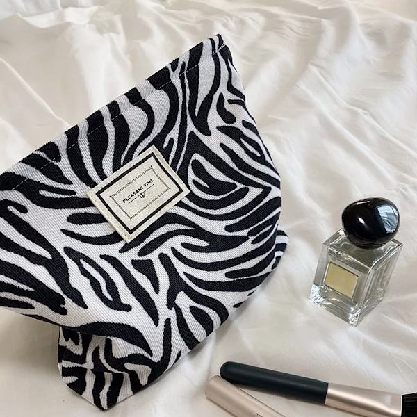 Manchester Sminkväska Organizer Clutch Retro Print Kosmetikväska Tvätta Kvinnor Rese Sminkpåse Skönhet Toalettförvaringsväskor h