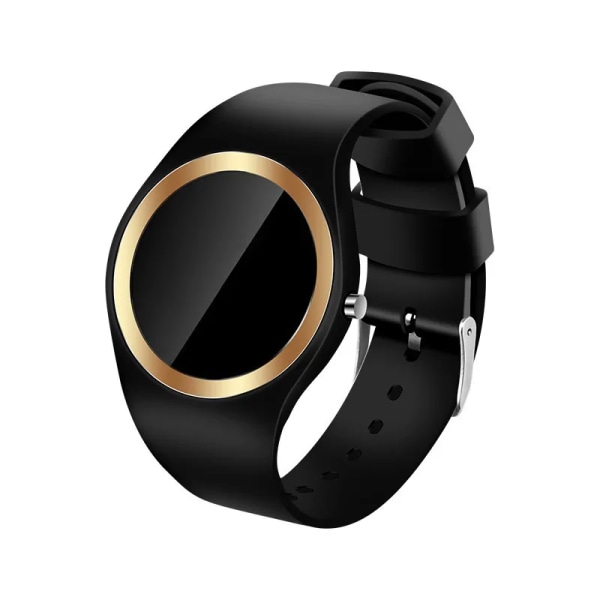 Damklockor Led Digital Elektronisk Watch Herr Utomhussport Casual Slim Mjuk Silikon Damarmbandsur Reloj Digital Mujer Black  800