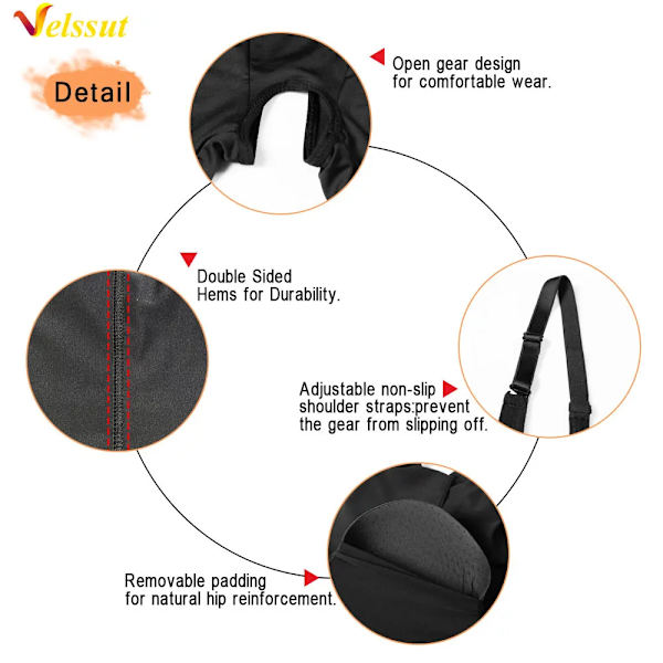 Velssut Body Shapewear för kvinnor med dyna Magkontroll Kroppsformare Sömlös rumplyftväst Slimmande underkläder under klänning SF1408-A 4XL